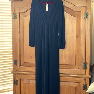NWT, never worn. Baltic Born black maxi dress.